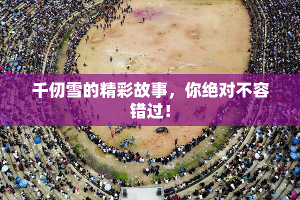 千仞雪的精彩故事，你绝对不容错过！