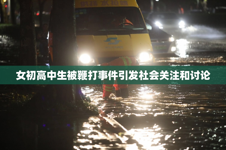 女初高中生被鞭打事件引发社会关注和讨论
