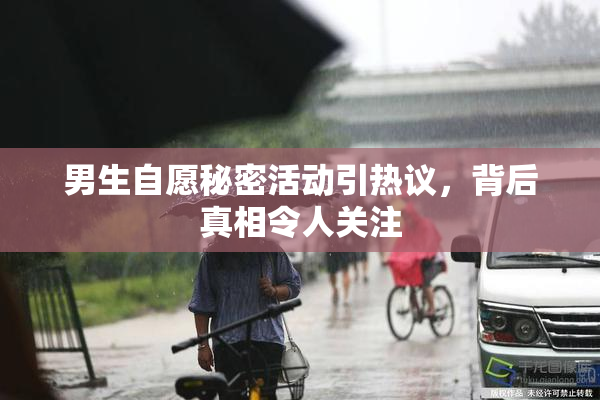男生自愿秘密活动引热议，背后真相令人关注