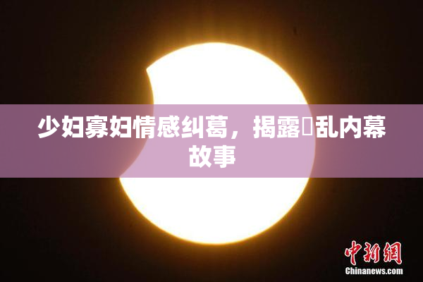 少妇寡妇情感纠葛，揭露婬乱内幕故事
