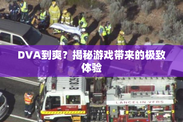 DVA到爽？揭秘游戏带来的极致体验