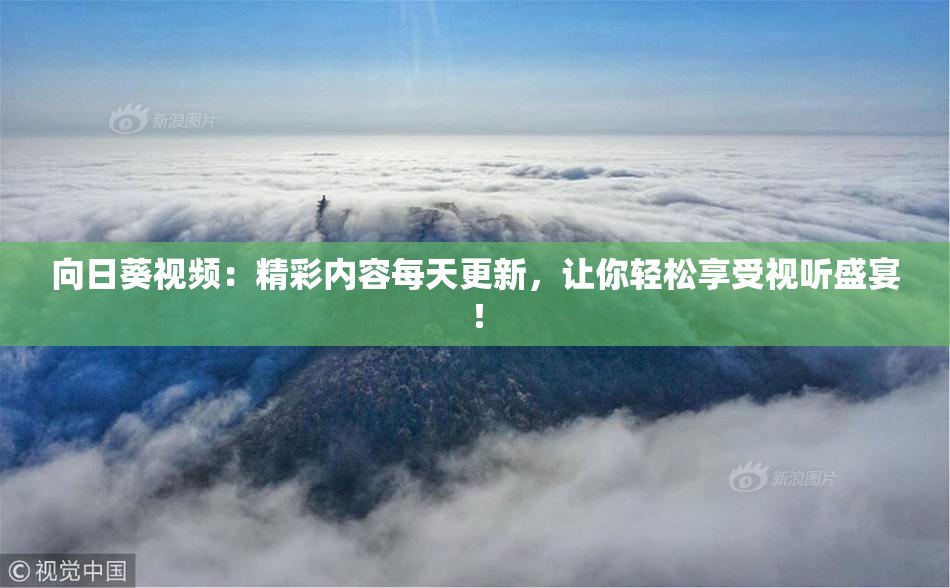 向日葵视频：精彩内容每天更新，让你轻松享受视听盛宴！