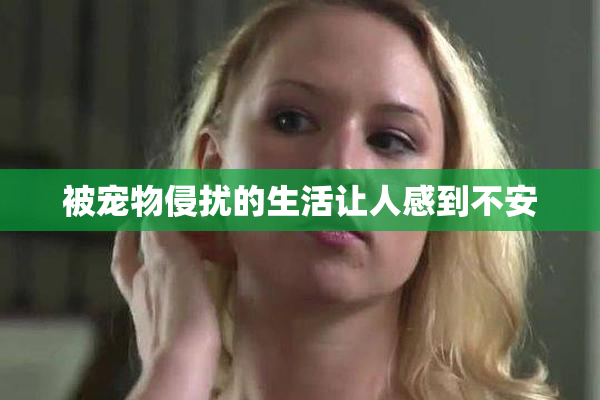 被宠物侵扰的生活让人感到不安