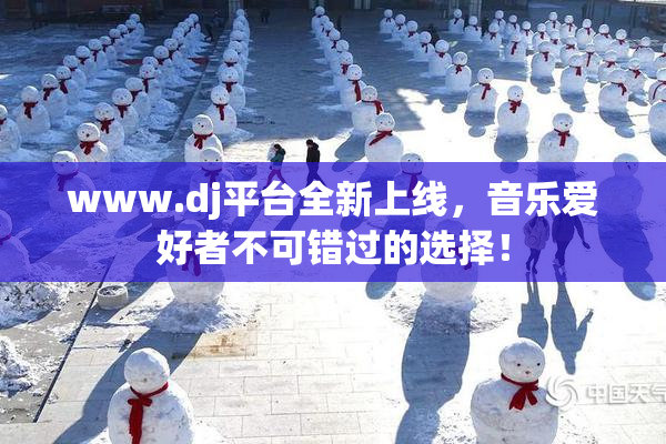 www.dj平台全新上线，音乐爱好者不可错过的选择！