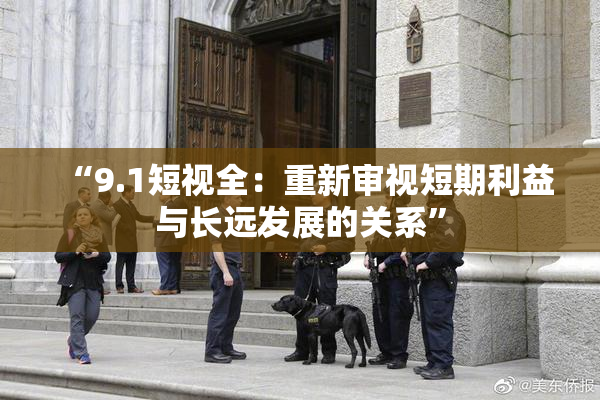 “9.1短视全：重新审视短期利益与长远发展的关系”