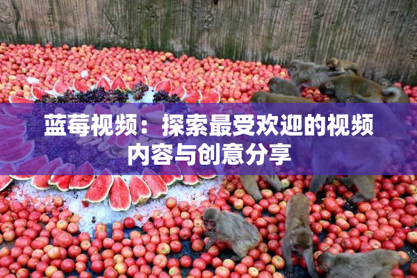 蓝莓视频：探索最受欢迎的视频内容与创意分享