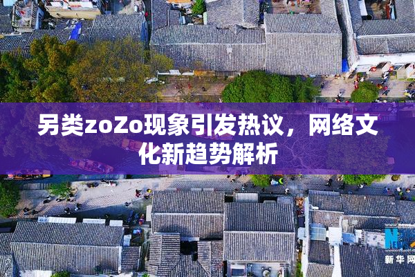 另类zoZo现象引发热议，网络文化新趋势解析