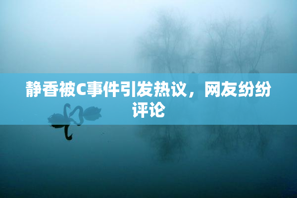 静香被C事件引发热议，网友纷纷评论