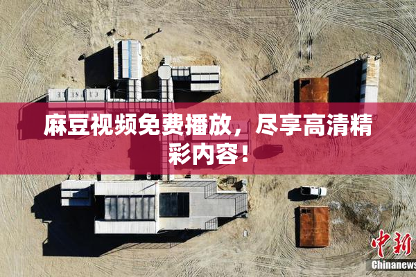 麻豆视频免费播放，尽享高清精彩内容！