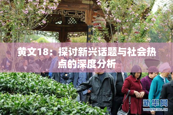 黄文18：探讨新兴话题与社会热点的深度分析