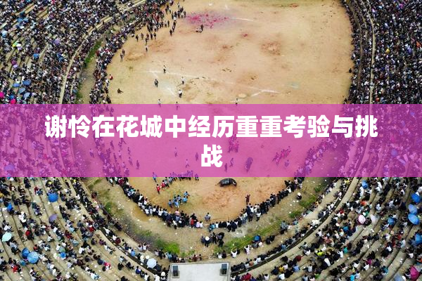 谢怜在花城中经历重重考验与挑战