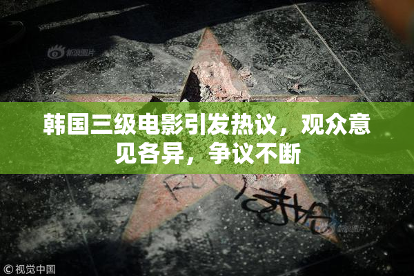 韩国三级电影引发热议，观众意见各异，争议不断