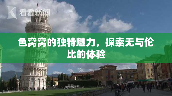 色窝窝的独特魅力，探索无与伦比的体验