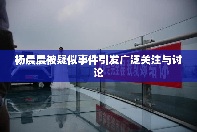 杨晨晨被疑似事件引发广泛关注与讨论