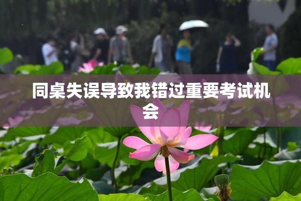 同桌失误导致我错过重要考试机会