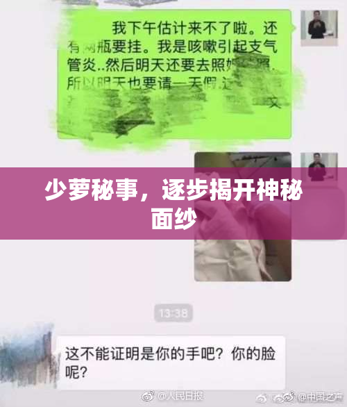 少萝秘事，逐步揭开神秘面纱