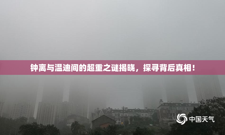 钟离与温迪间的超重之谜揭晓，探寻背后真相！