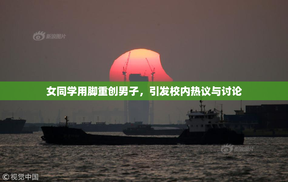 女同学用脚重创男子，引发校内热议与讨论