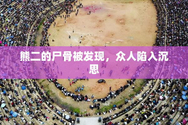 熊二的尸骨被发现，众人陷入沉思