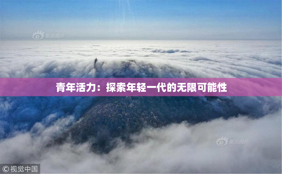 青年活力：探索年轻一代的无限可能性