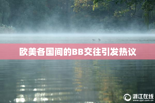 欧美各国间的BB交往引发热议