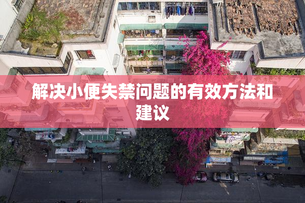 解决小便失禁问题的有效方法和建议