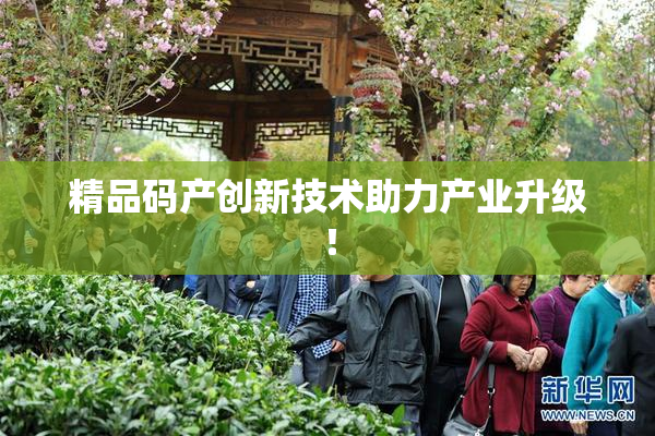 精品码产创新技术助力产业升级！