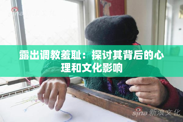 露出调教羞耻：探讨其背后的心理和文化影响