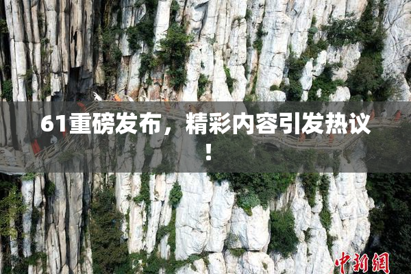 61重磅发布，精彩内容引发热议！