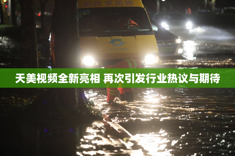 天美视频全新亮相 再次引发行业热议与期待