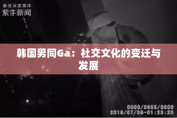 韩国男同Ga：社交文化的变迁与发展