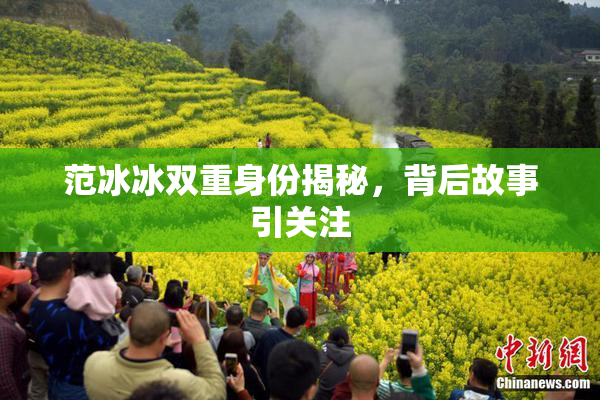 范冰冰双重身份揭秘，背后故事引关注
