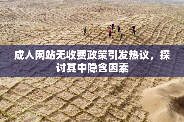 成人网站无收费政策引发热议，探讨其中隐含因素