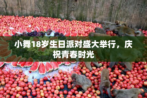 小舞18岁生日派对盛大举行，庆祝青春时光