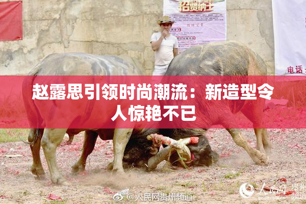 赵露思引领时尚潮流：新造型令人惊艳不已