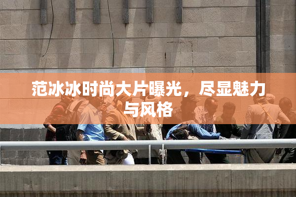 范冰冰时尚大片曝光，尽显魅力与风格