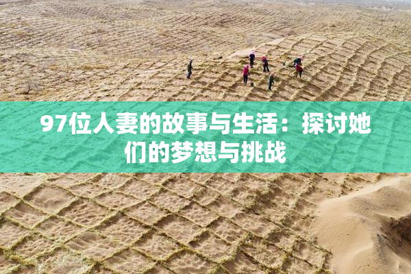 97位人妻的故事与生活：探讨她们的梦想与挑战