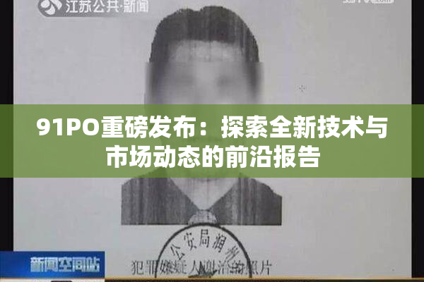 91PO重磅发布：探索全新技术与市场动态的前沿报告