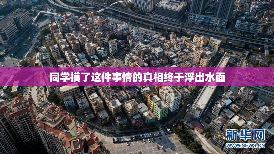 同学摸了这件事情的真相终于浮出水面