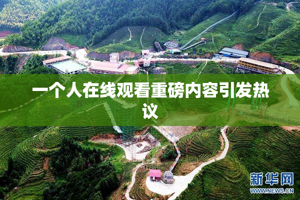 一个人在线观看重磅内容引发热议