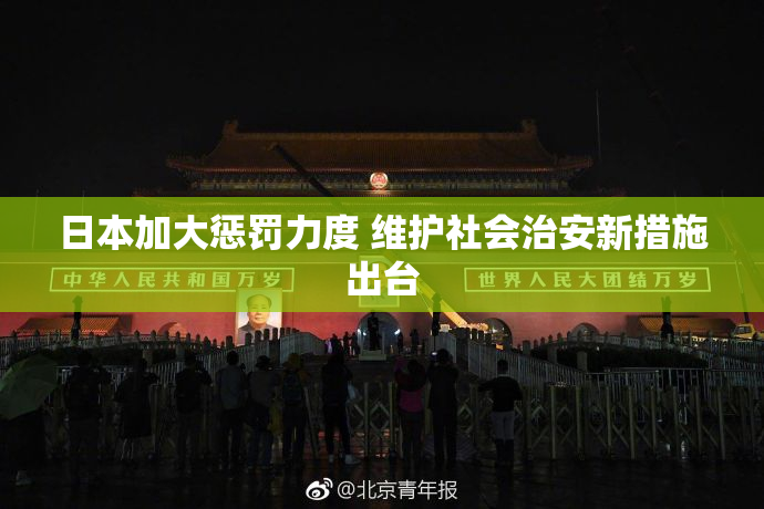 日本加大惩罚力度 维护社会治安新措施出台