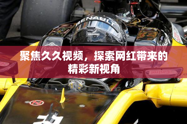 聚焦久久视频，探索网红带来的精彩新视角