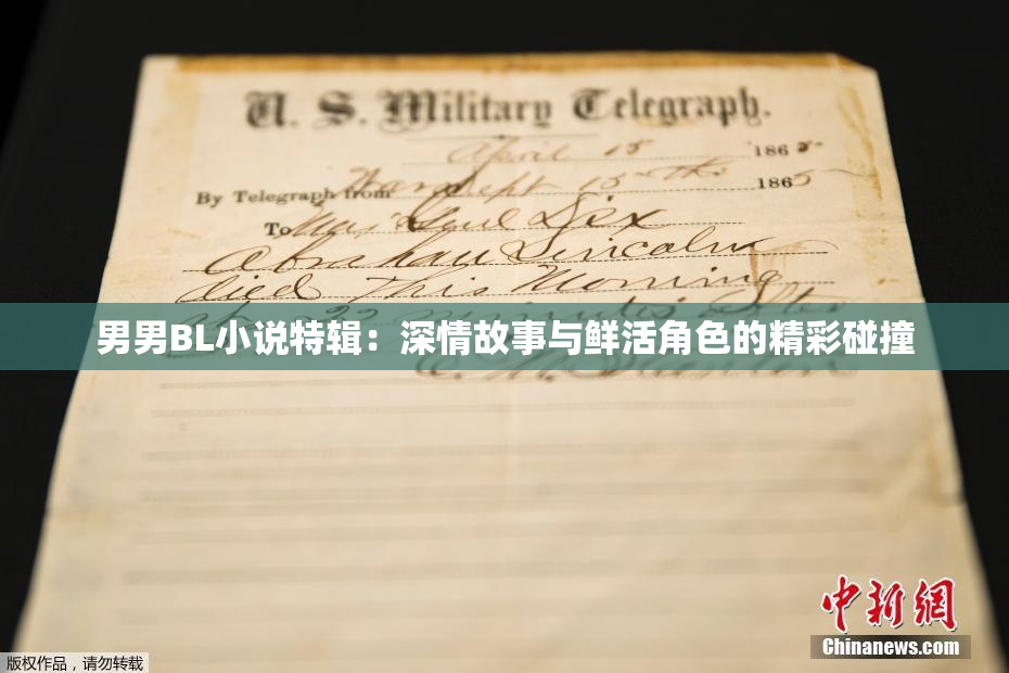 男男BL小说特辑：深情故事与鲜活角色的精彩碰撞