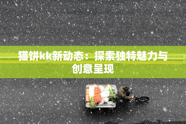 猫饼kk新动态：探索独特魅力与创意呈现
