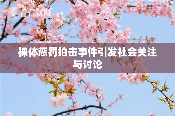 裸体惩罚拍击事件引发社会关注与讨论