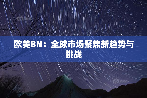 欧美BN：全球市场聚焦新趋势与挑战