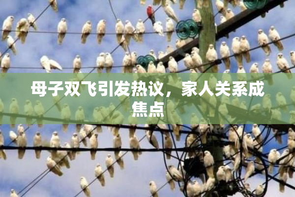 母子双飞引发热议，家人关系成焦点
