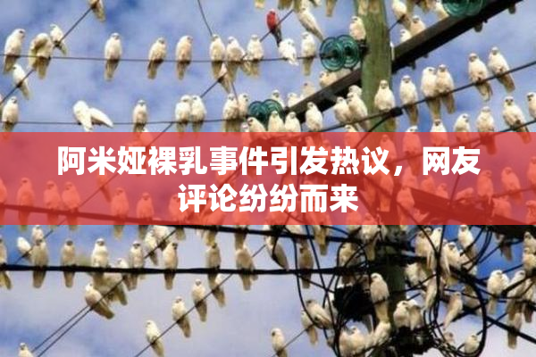 阿米娅裸乳事件引发热议，网友评论纷纷而来