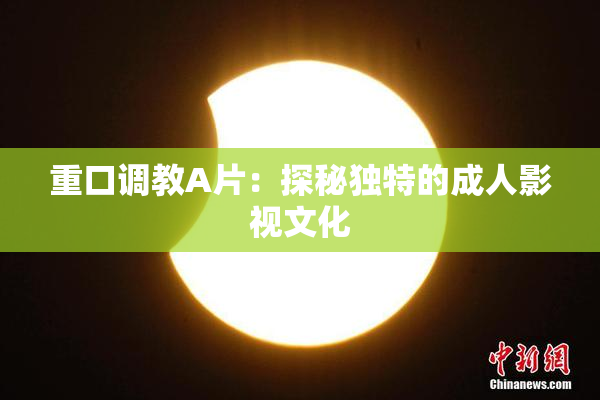 重口调教A片：探秘独特的成人影视文化