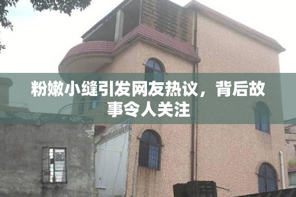 粉嫩小缝引发网友热议，背后故事令人关注